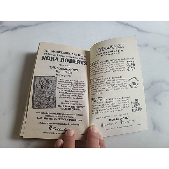 Men At Work Handsome Devil By Joan Hohl Paperback - Picture 8 of 10